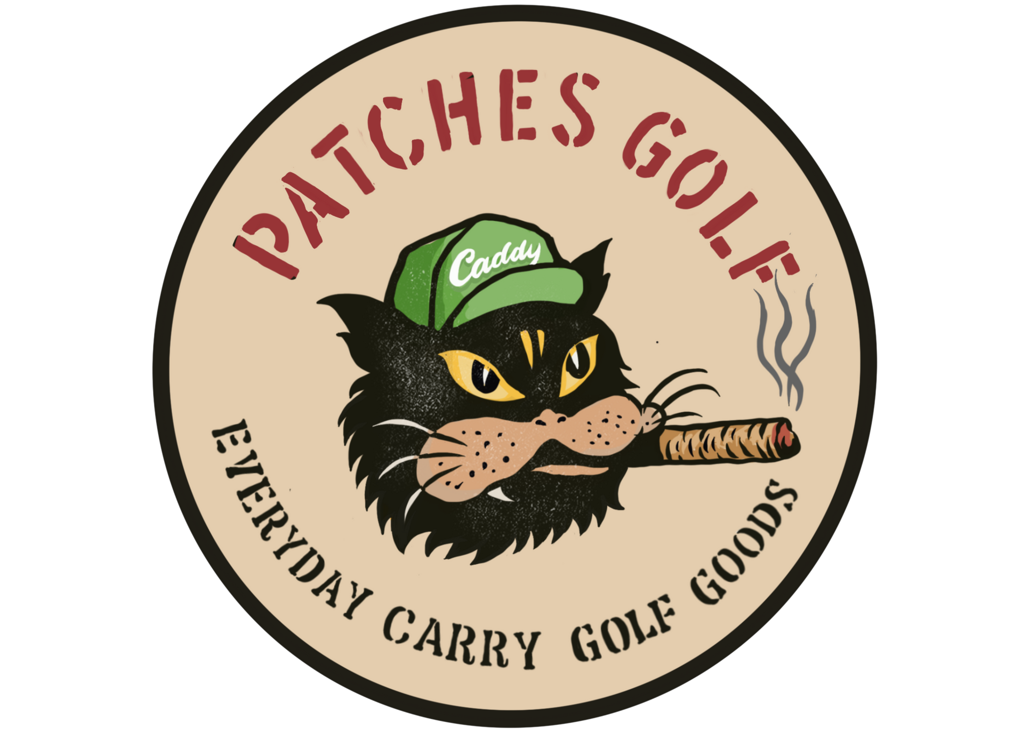 Vintage Golf Bag PVC Patch – Patches Golf